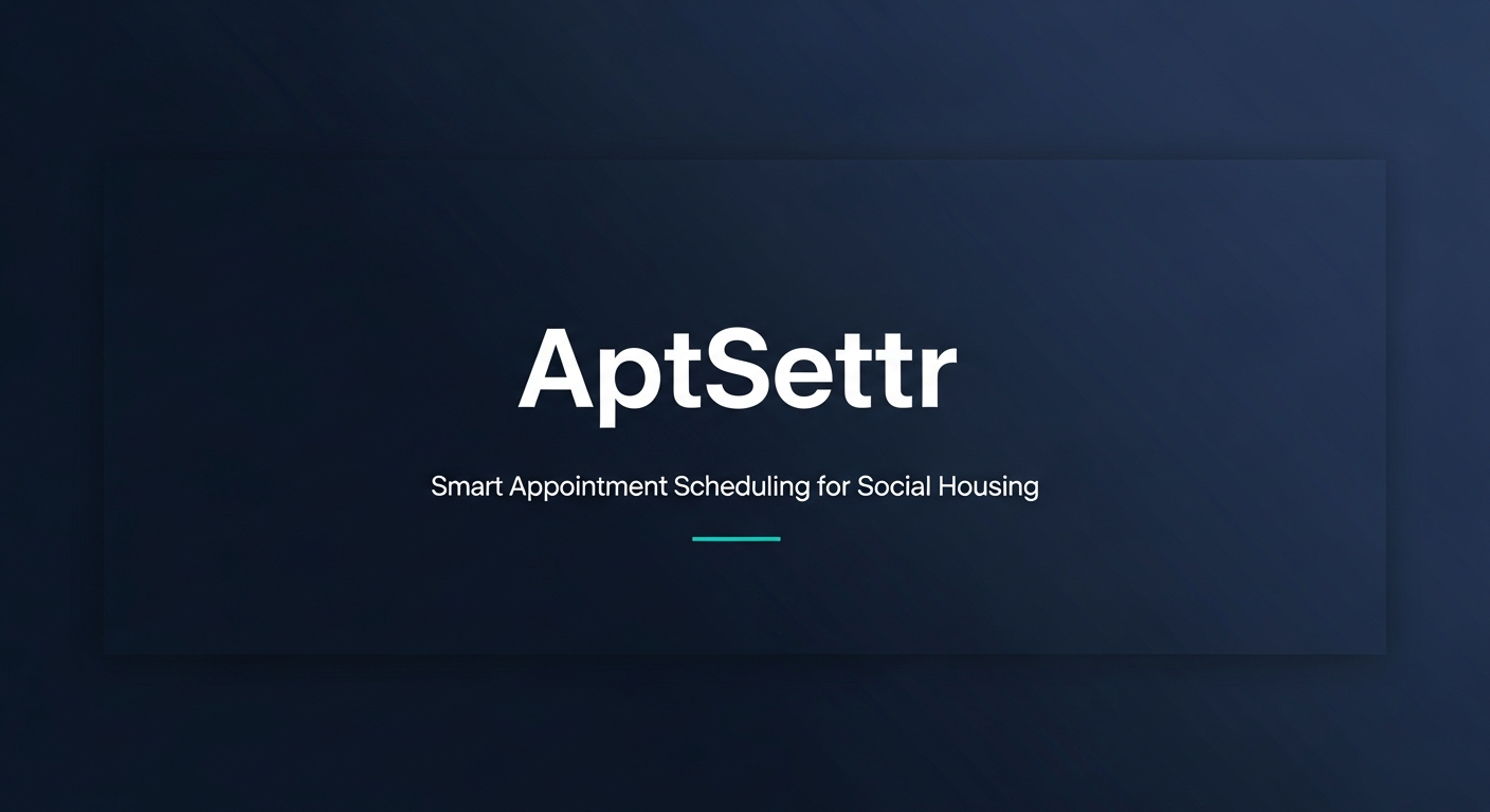 AptSettr.com - Smart Appointment Scheduling for Social Housing